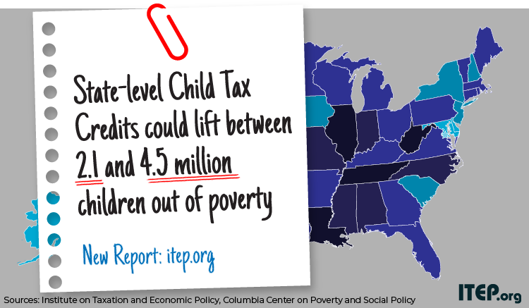 States Could Lift Millions of Children Out of Poverty by Enacting State-Level Child Tax Credits