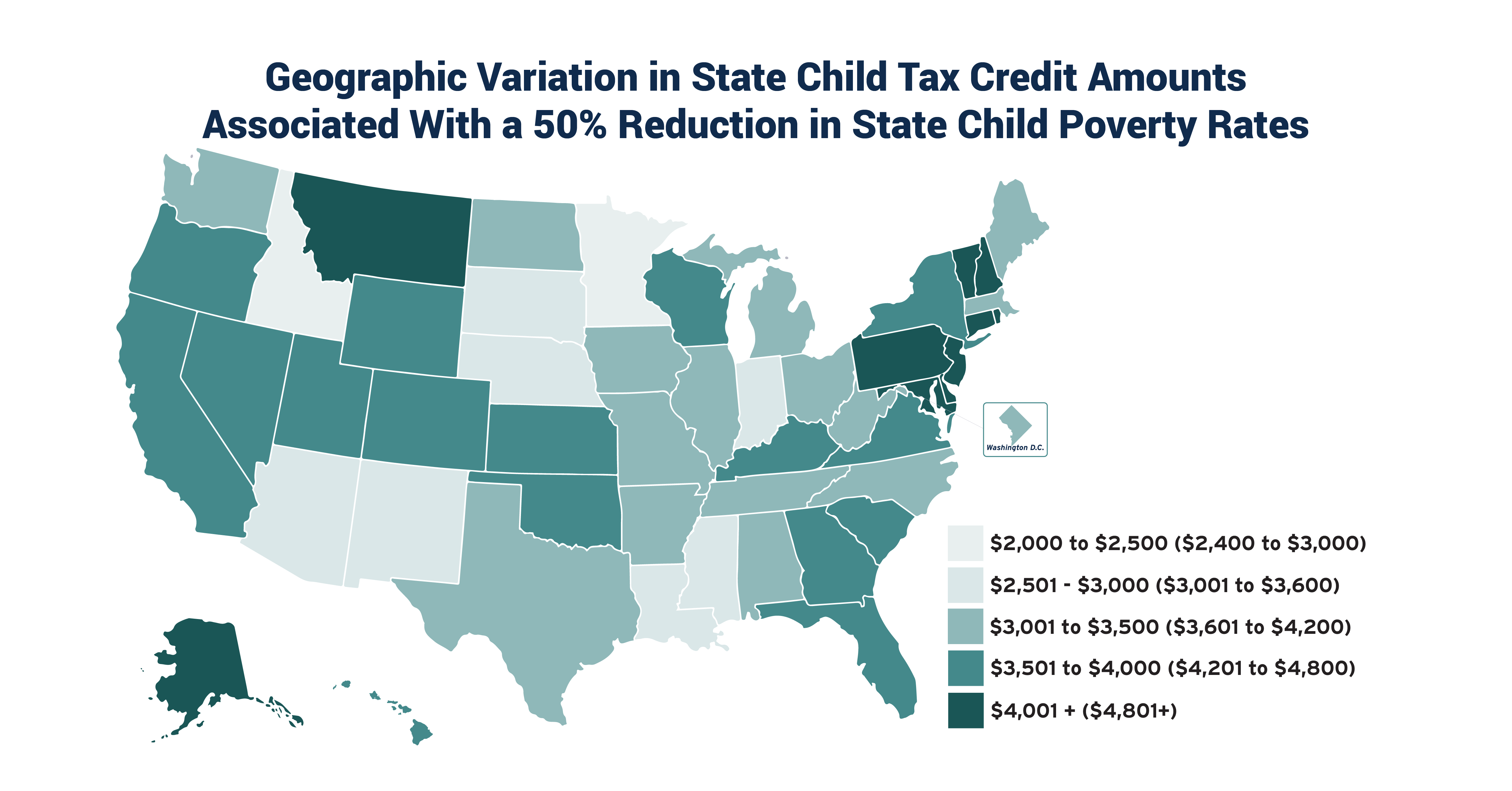 States Can Halve Child Poverty with Child Tax Credits
