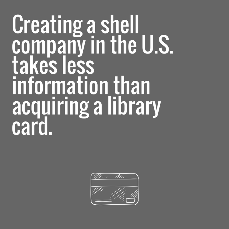 Why We Need to End the Era of Anonymous Shell Corporations