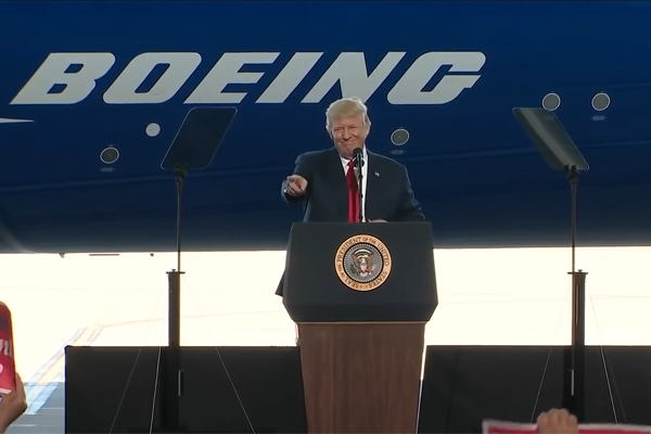 Boeing Paid Tax Rate of 8.4% in Previous Decade, But Trump to Speak About Why It Needed His Corporate Tax Cut
