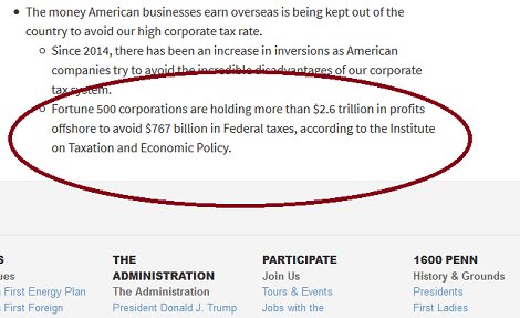 Trump (Sort of) Used Our Data on Corporate Tax Avoidance, But He Missed the Point